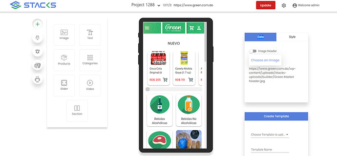 Stacks - WooCommerce Drag and Drop Mobile App Buil